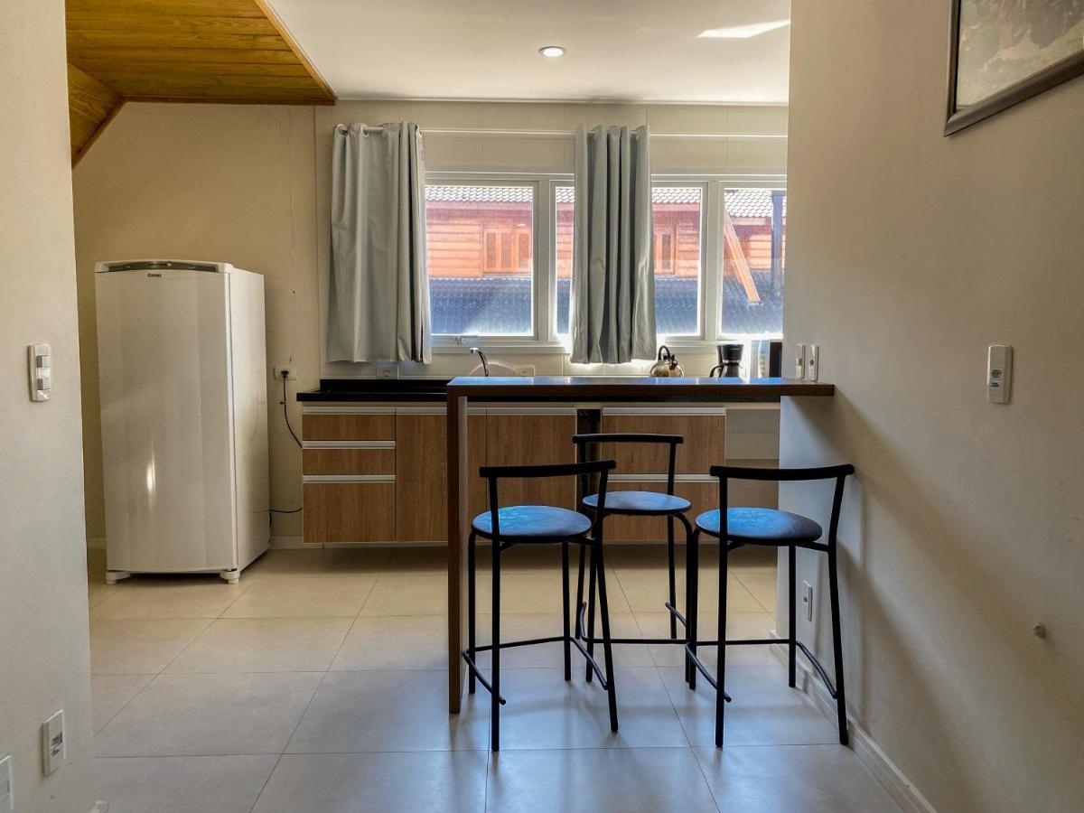 Apartamento A 500M Da Rua Coberta - 1 Suite - Para 4 Pessoas Gramado Exteriör bild